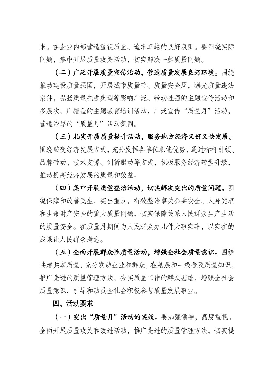 國家質(zhì)量監(jiān)督檢驗檢疫總局《質(zhì)檢總局辦公廳關于征求<2013年全國&ldquo;質(zhì)量月&rdquo;活動方案>意見的函》